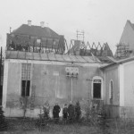 Das Elektrizitätswerk nach dem Brand 1937